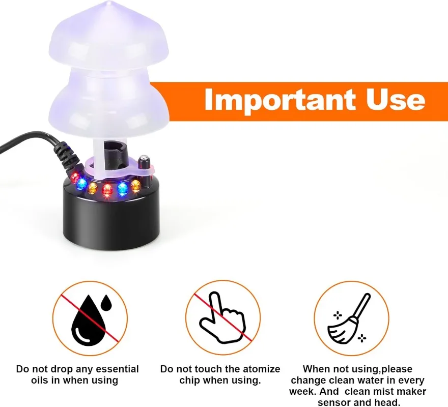 Ultrasonic Atomizer Mist Maker - Terrarium Fogger Ultrasonic recension och pris
