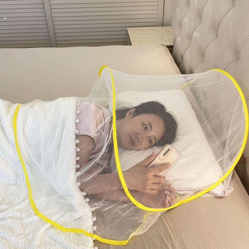 Foldable Mosquito Net Head Cov - Screen Top Mesh recension och pris