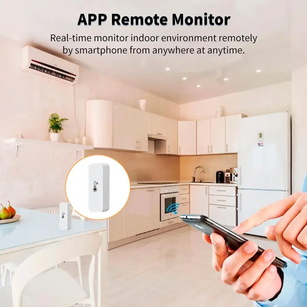 Smart Zigbee 3.0 Temperature H - Digital Hygrometer Probe recension och pris