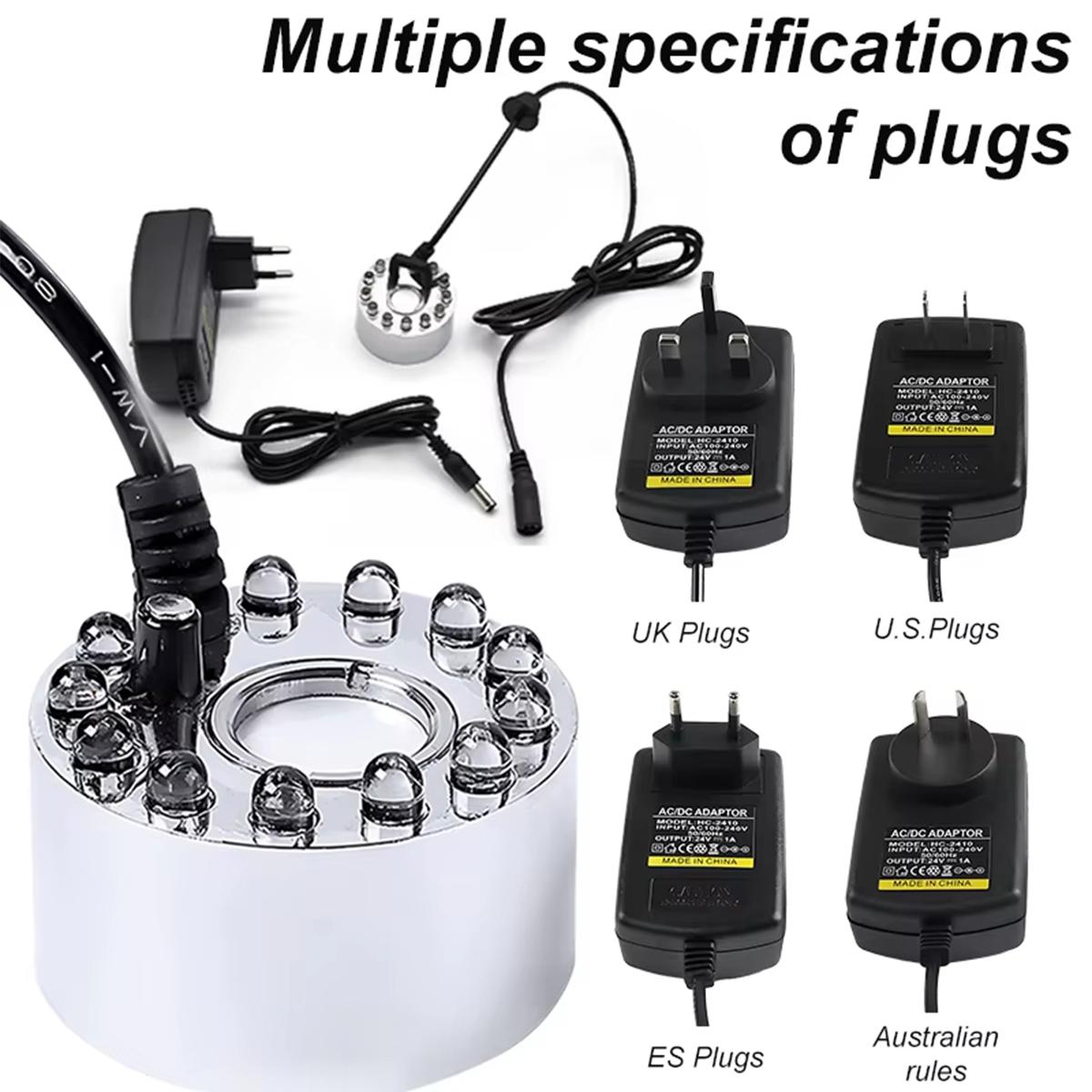 Mini Led Mist Maker Fogger Pon - Terrarium Fogger Ultrasonic recension och pris